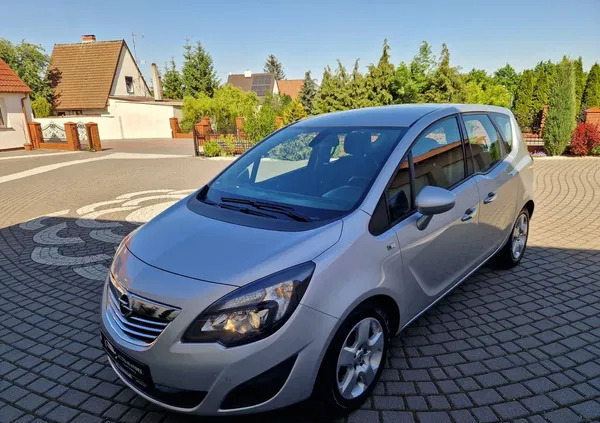 Opel Meriva cena 25500 przebieg: 118338, rok produkcji 2010 z Skaryszew małe 742